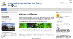 Desktop Screenshot of issb.genopole.fr